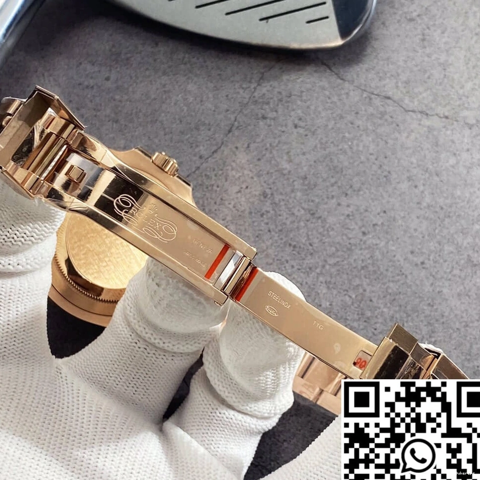 II Rolex Rose Factory GMT 126715CHNR-0001 GM Gold Black Master Dial 0313